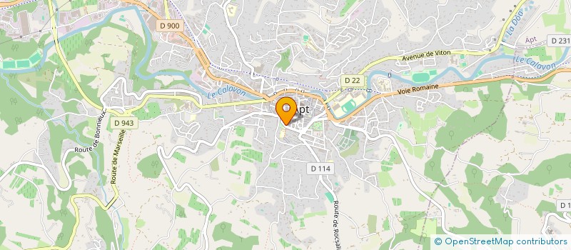 localisation de l'entreprise LUBERON ALARME à L'ISLE-SUR-LA-SORGUE