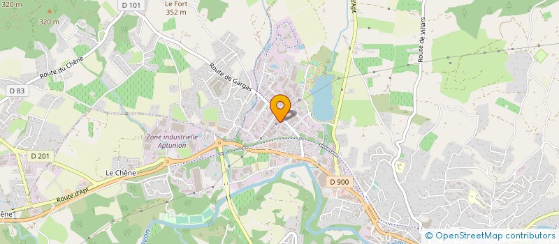 localisation de l'entreprise LUBERON BIO DISTRIBUTION  APT