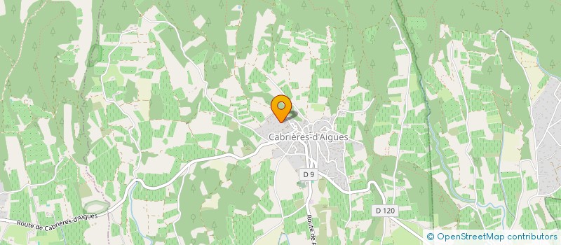 localisation de l'entreprise LUBERON COMMUNINATION  CABRIERES-D'AIGUES