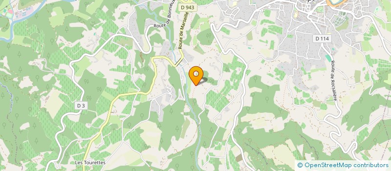 localisation de l'entreprise LUBERON CONFISAGE à APT