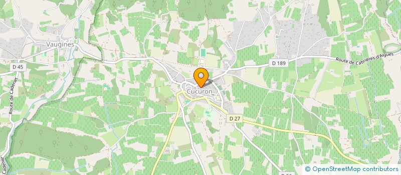 localisation de l'entreprise LUBERON DISTRIBUTION à CUCURON