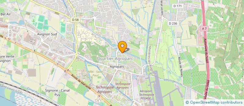 localisation de l'entreprise LUBERON FILMS  AVIGNON