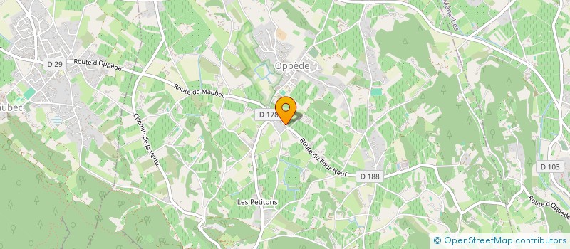 localisation de l'entreprise LUBERON HOME TLC  OPPEDE