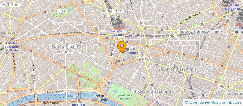 localisation de l'entreprise LUBERON INVEST  PARIS