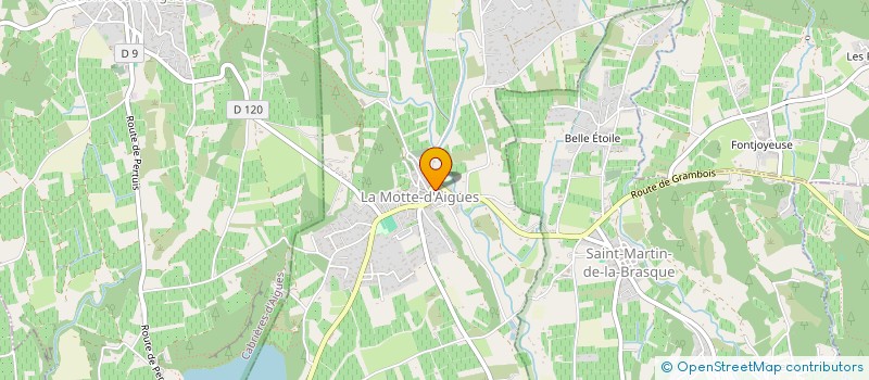 localisation de l'entreprise LUBERON NEGOCE  LA MOTTE-D'AIGUES