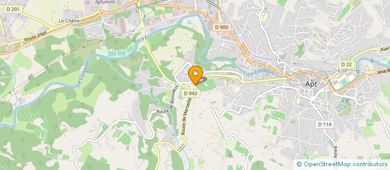 localisation de l'entreprise LUBERON SPORTS CANIN à APT
