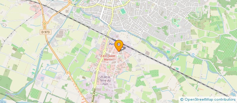 localisation de l'entreprise LUBERON TRAITEUR YAYA  PERTUIS