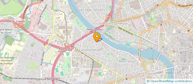 localisation de l'entreprise LUBERTZ à TOULOUSE