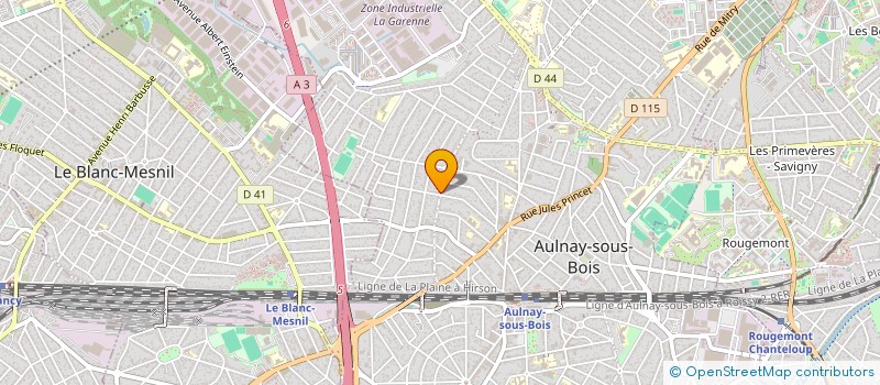 localisation de l'entreprise LUBI à AULNAY-SOUS-BOIS