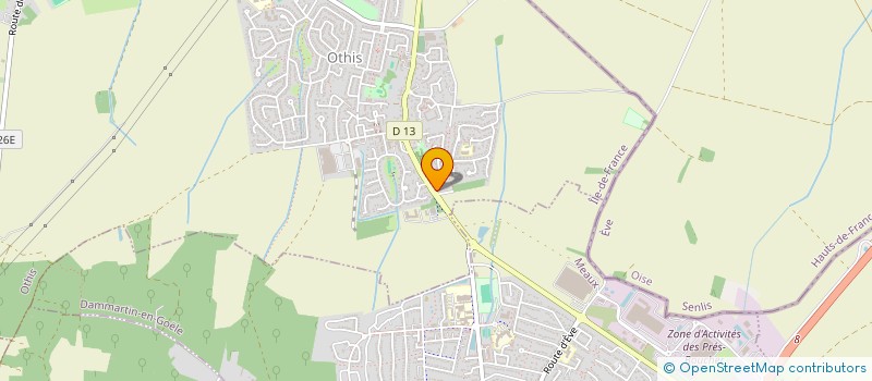 localisation de l'entreprise LUBLIN RESTAURATION  OTHIS