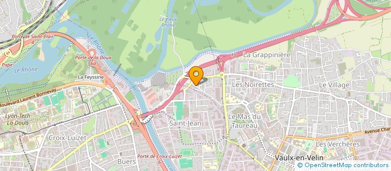 localisation de l'entreprise LUBRIPRO  VAULX-EN-VELIN