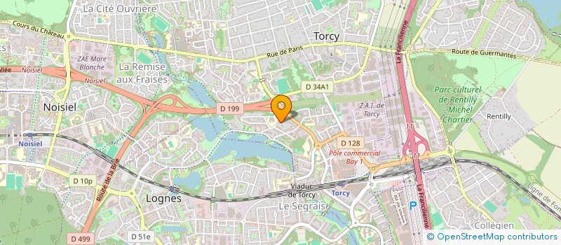 localisation de l'entreprise LUBTOP à TORCY