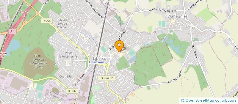 localisation de l'entreprise LUBYS à HERSIN-COUPIGNY