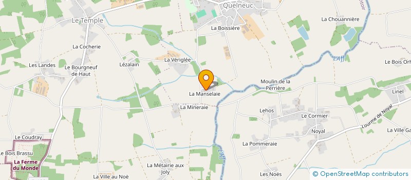 localisation de l'entreprise LUC à CARENTOIR