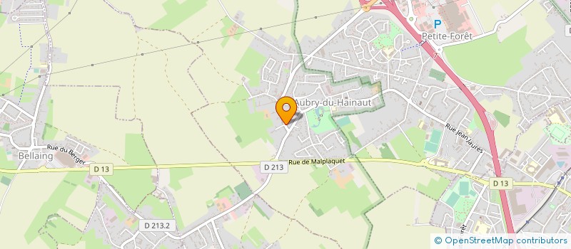 localisation de l'entreprise LUC AGENCEMENT à AUBRY-DU-HAINAUT