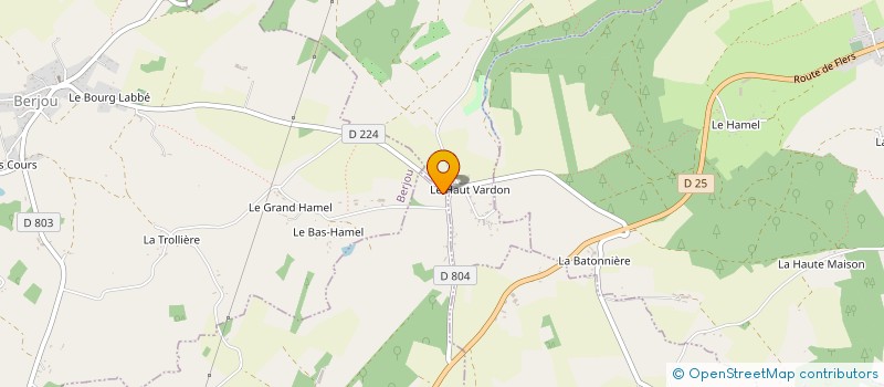 localisation de l'entreprise LUC ALBAN à CAHAN