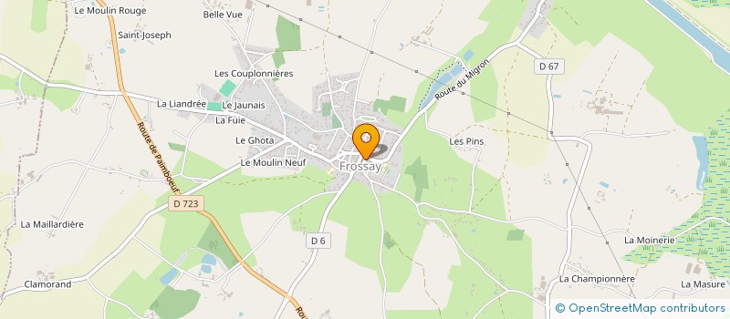 localisation de l'entreprise LUC AND ZO  CHAUVE