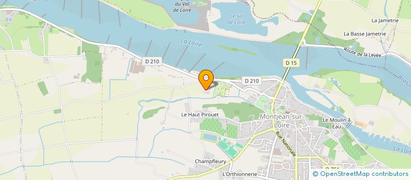 localisation de l'entreprise LUC CHAUVIN LA MAISON NEUVE à MAUGES-SUR-LOIRE