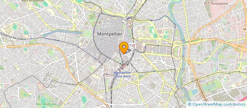 localisation de l'entreprise LUC COMBE IMMOBILIER à MONTPELLIER