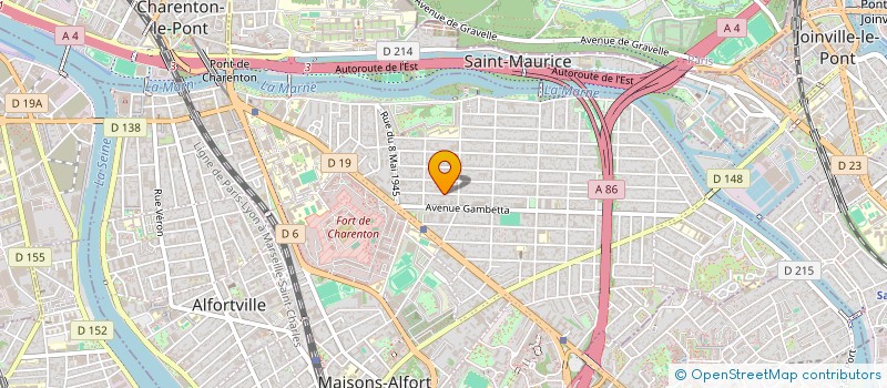 localisation de l'entreprise LUC-ENZO à MAISONS-ALFORT