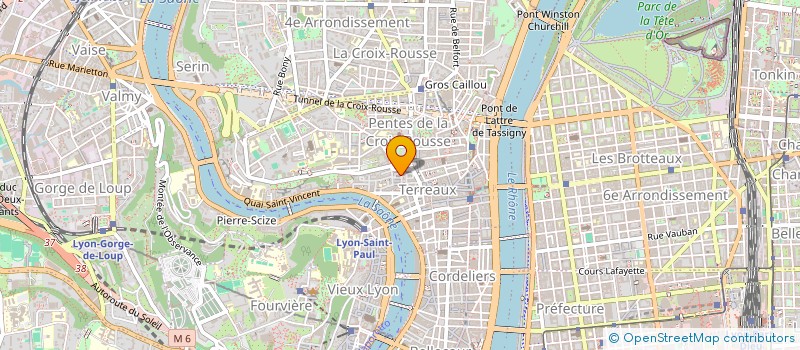 localisation de l'entreprise LUC ET LO à LYON