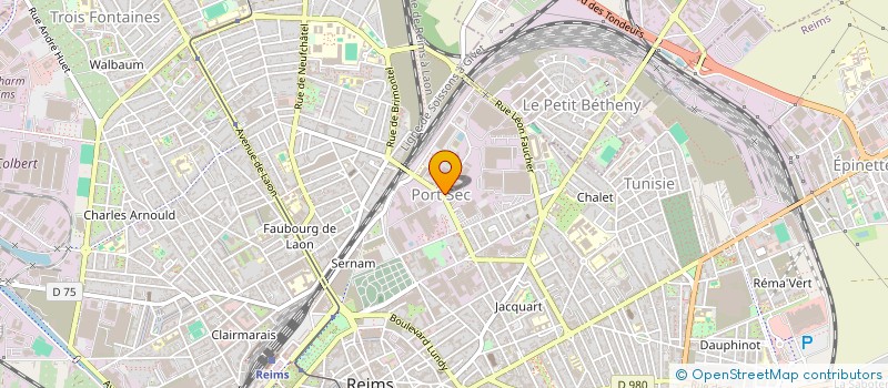 localisation de l'entreprise LUC JORAND ENGINEERING  REIMS