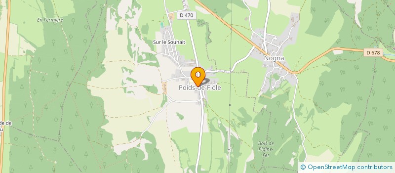 localisation de l'entreprise LUC MAURIN PLOMBERIE  POIDS-DE-FIOLE