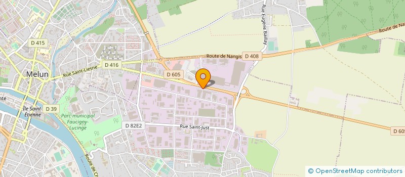 localisation de l'entreprise LUC PAPAVOINE à VAUX-LE-PENIL