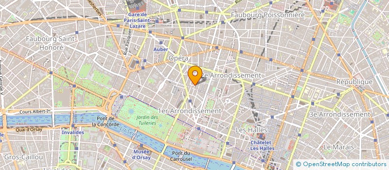 localisation de l'entreprise LUC PARIS TRADITION  PARIS