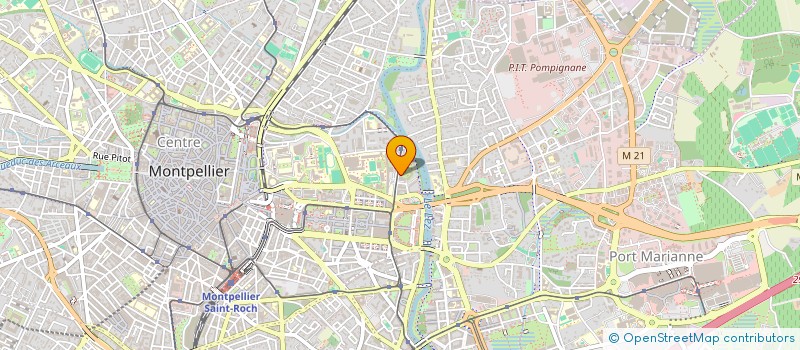 localisation de l'entreprise LUC PONROUCH à MONTPELLIER