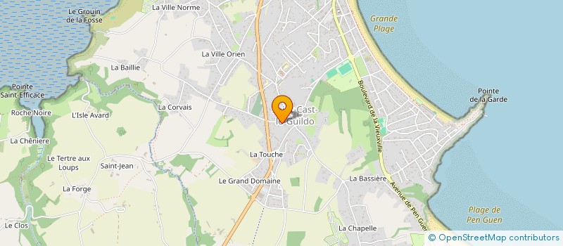 localisation de l'entreprise LUC REBOURS à SAINT-CAST-LE-GUILDO