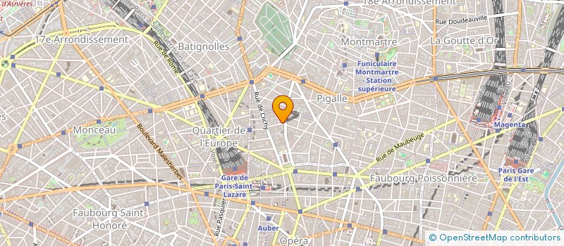 localisation de l'entreprise LUC ROTENBERG HOLDING  PARIS