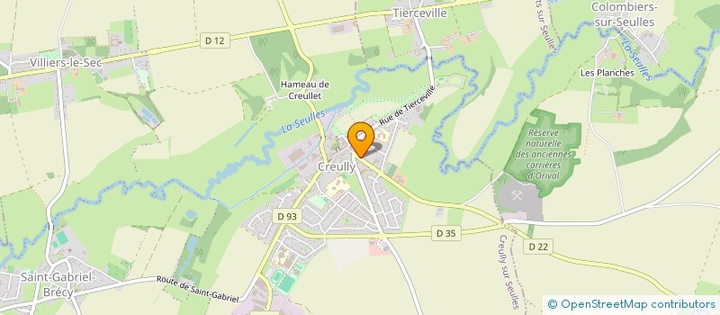 localisation de l'entreprise LUC SUR MER BARATINEURS à CREULLY SUR SEULLES