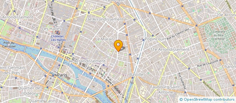 localisation de l'entreprise LUCA  PARIS