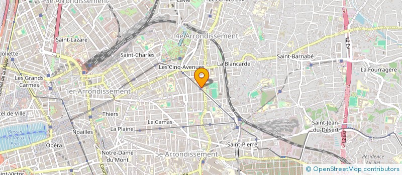 localisation de l'entreprise LUCA à MARSEILLE 4EME