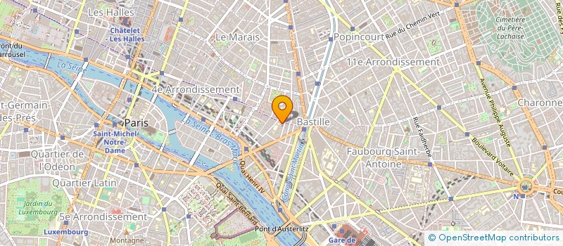 localisation de l'entreprise LUCA à PARIS