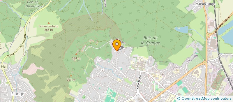 localisation de l'entreprise LUCA à THIONVILLE