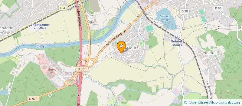 localisation de l'entreprise LUCA BRO BAT  MOURS