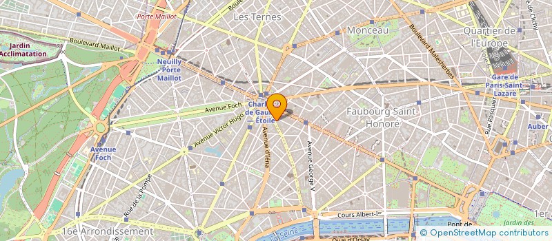 localisation de l'entreprise LUCA ETOILE  PARIS