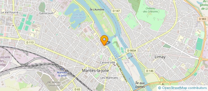 localisation de l'entreprise LUCA LIFESCIENCES  MANTES-LA-JOLIE