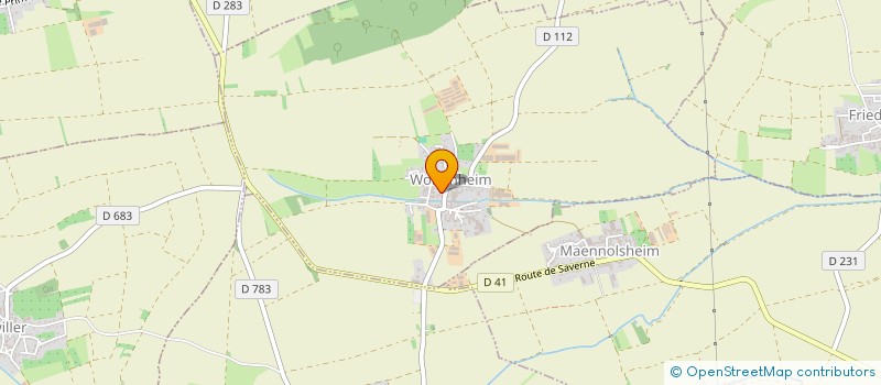 localisation de l'entreprise LUCA & SAJE  SAVERNE