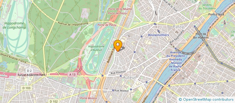 localisation de l'entreprise LUCA STALETTI EURL  PARIS