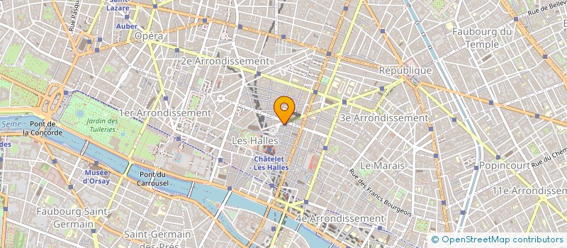 localisation de l'entreprise LUCABI à PARIS