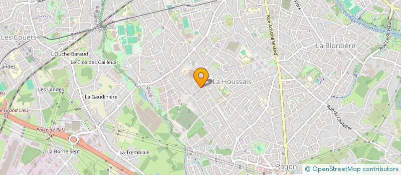 localisation de l'entreprise LUCABITAT T222  REZE