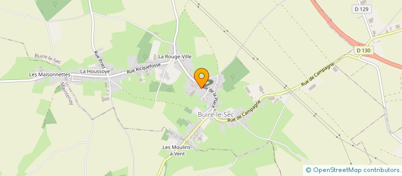 localisation de l'entreprise LUCACIE  BUIRE-LE-SEC