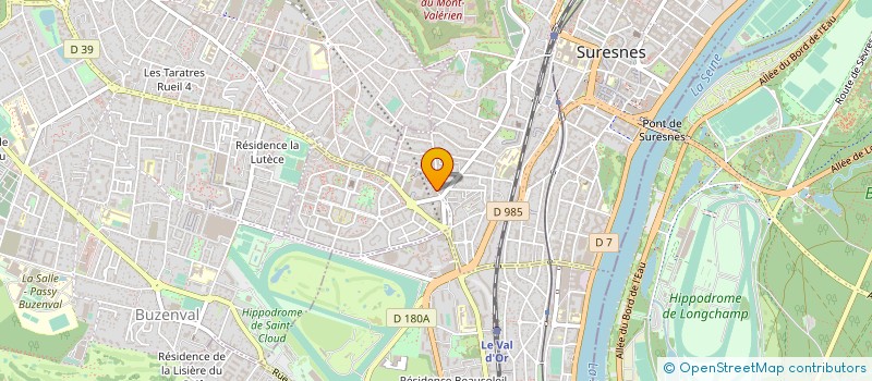 localisation de l'entreprise LUCADIO ET COSTA à SURESNES