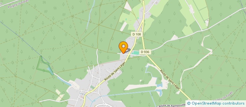 localisation de l'entreprise LUCADO  POIGNY-LA-FORET