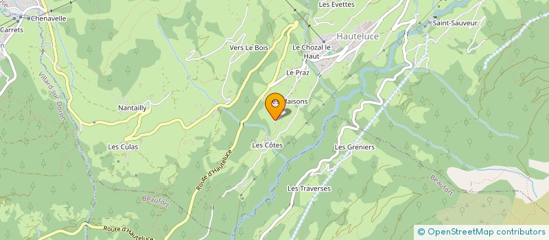 localisation de l'entreprise LUCAES ETUDES CONSEIL ET INVESTISSEMENTS à HAUTELUCE