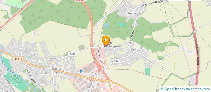 localisation de l'entreprise LUCAH  VILLECHETIF