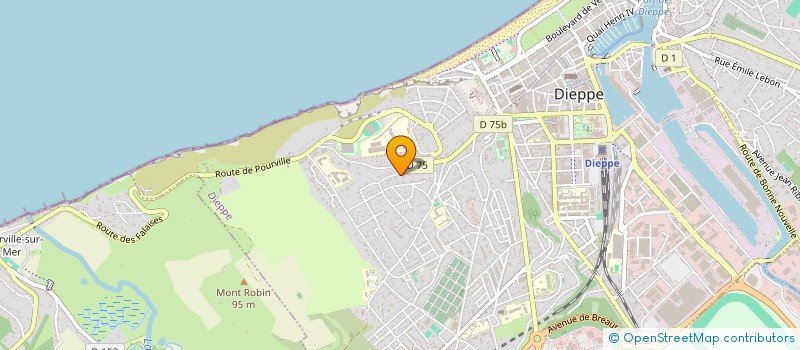 localisation de l'entreprise LUCALEX à DIEPPE